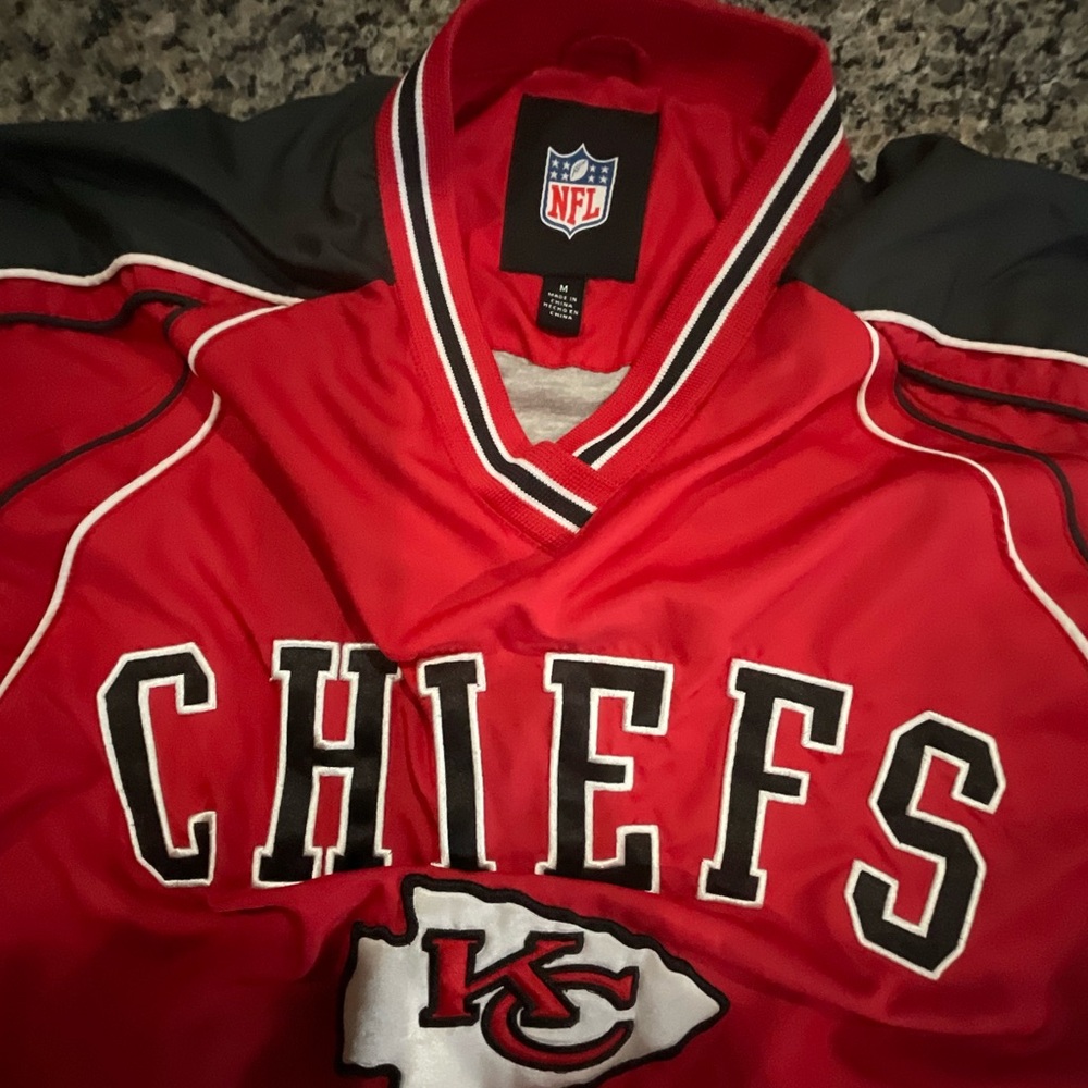 Kansas City Chief cotton lined pullover